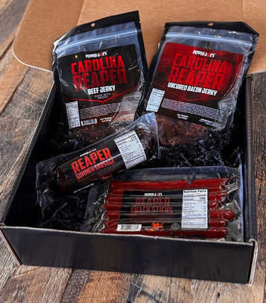 Reaper Mega Meat Gift Box - The Pepper Pantry (Formerly Marie Sharp's)